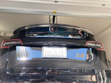 Tesla Model 3 Performance Style Real Carbon Fiber Trunk Spoiler Wing Deck Lip Easy Install