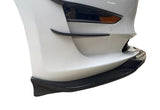 AY Custom's Exclusive A.S. Style Full Carbon Fiber Front Lip Splitter