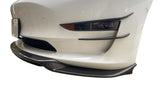 AY Custom's Exclusive A.S. Style Full Carbon Fiber Front Lip Splitter